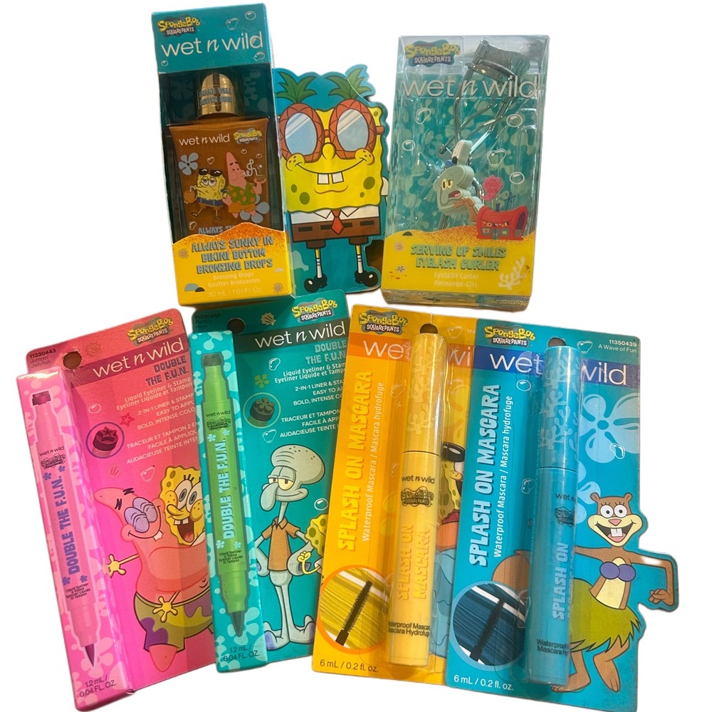 Wet n Wild SpongeBob Bronzing Drops and Makeup Set